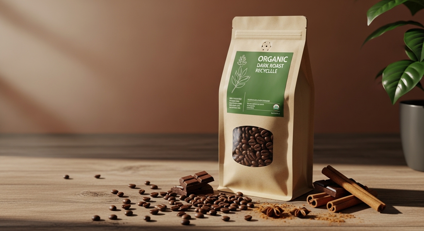 Organic Dark Roast Coffee Beans